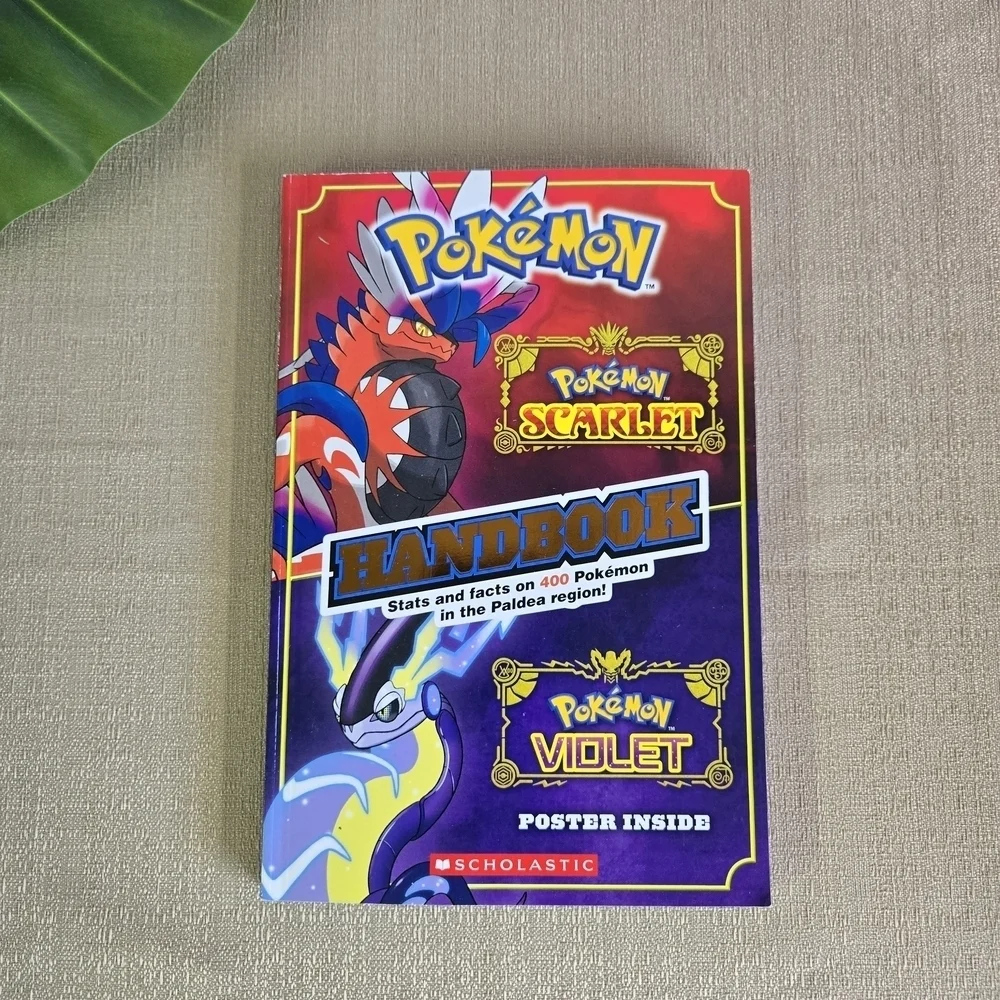 POKÉMON | Scarlet & Violet Handook Stats & Facts